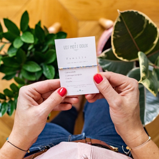 Bracelet à message - Les Raffineurs