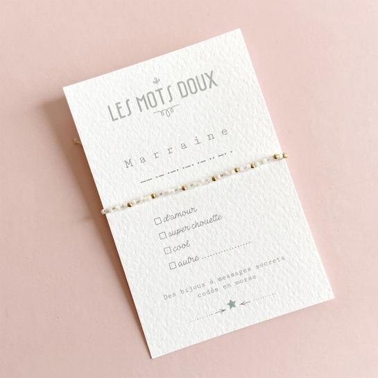 Bracelet à message - Les Raffineurs