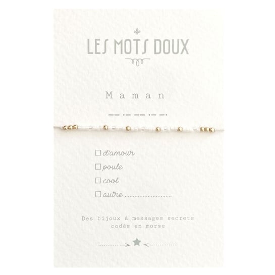 Bracelet à message - Les Raffineurs