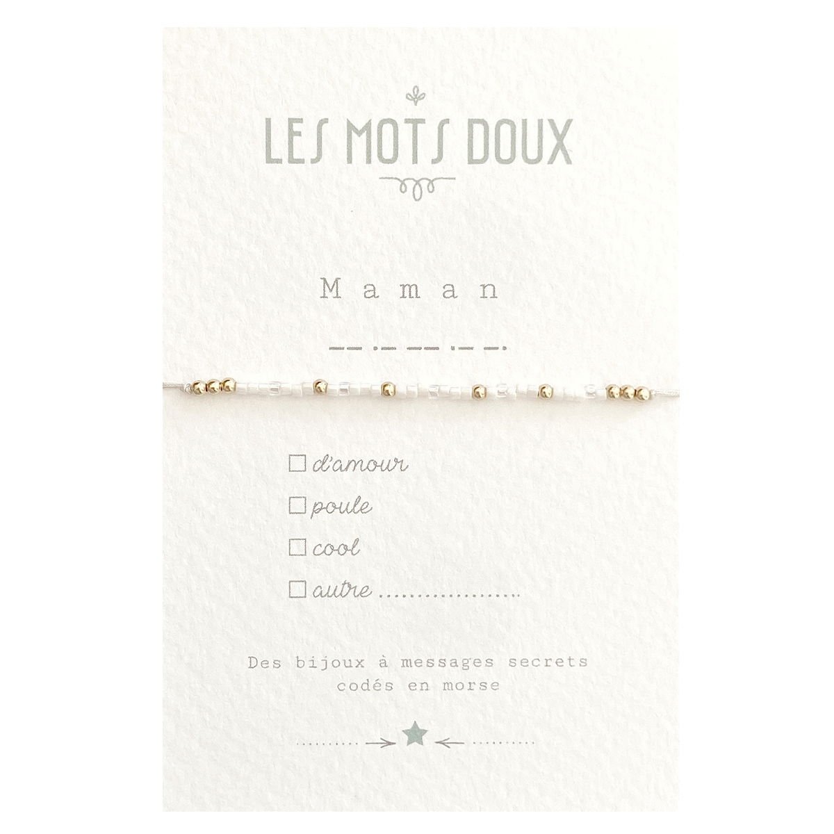 Bracelet à message - Les Raffineurs