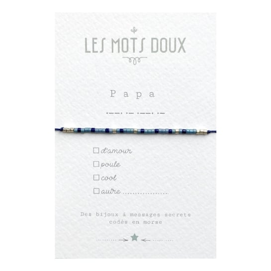 Bracelet à message - Les Raffineurs