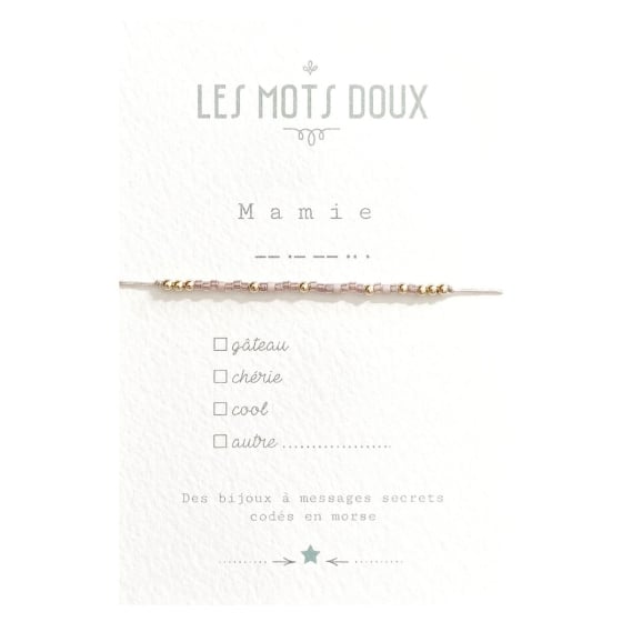 Bracelet à message - Les Raffineurs
