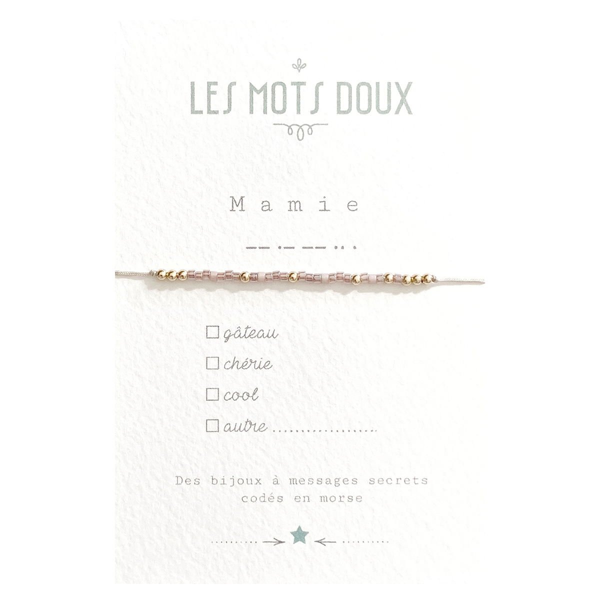 Bracelet à message - Les Raffineurs