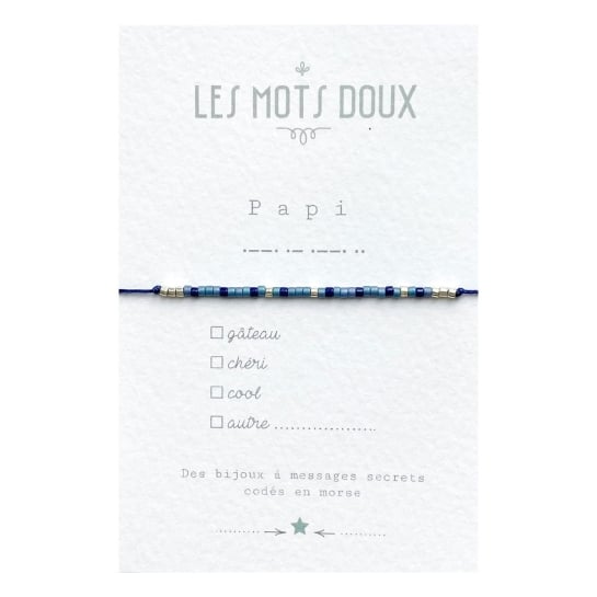 Bracelet à message - Les Raffineurs