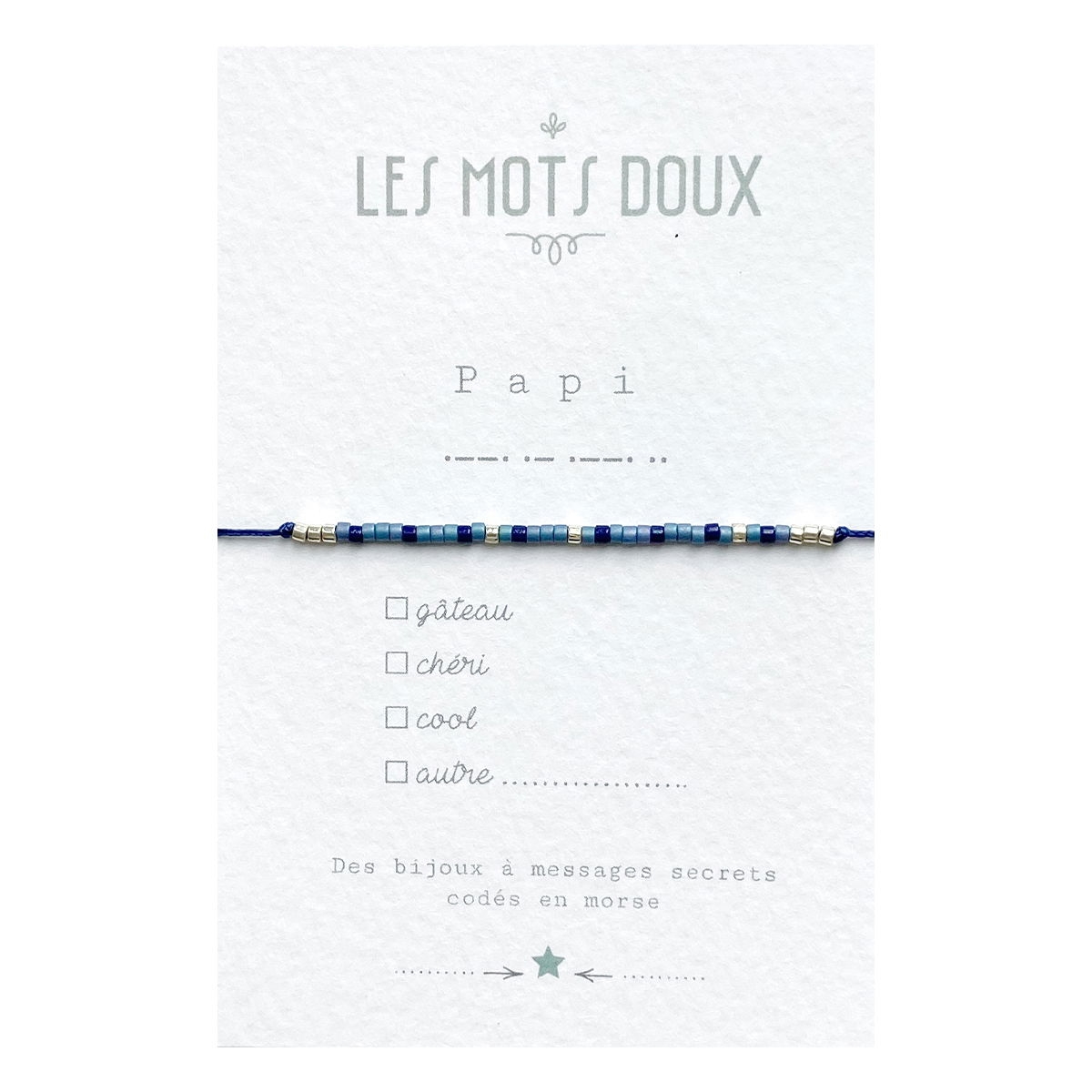 Les Mots Doux - Bracelet à message - Les Mots Doux