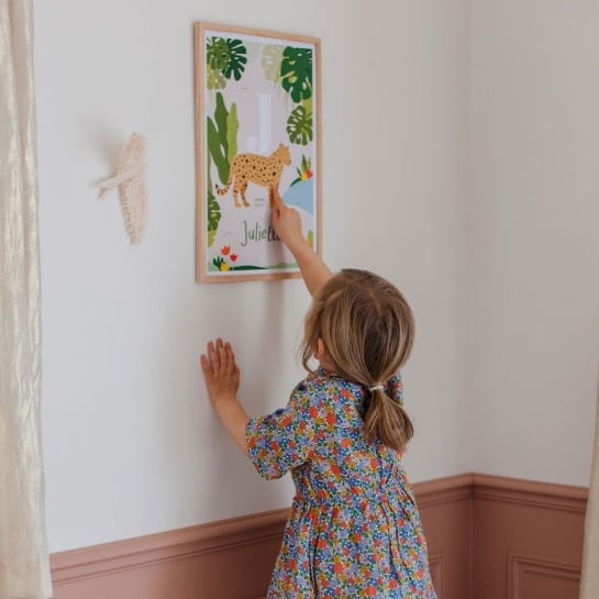 Affiche personnalisée initiale animaux - Les Raffineurs