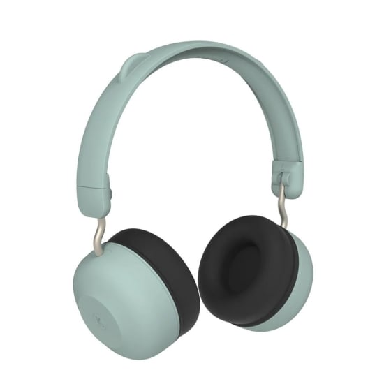 Casque audio bluetooth Kreafunk - Protection auditive enfants - Oreillettes ourson & 40h autonomie