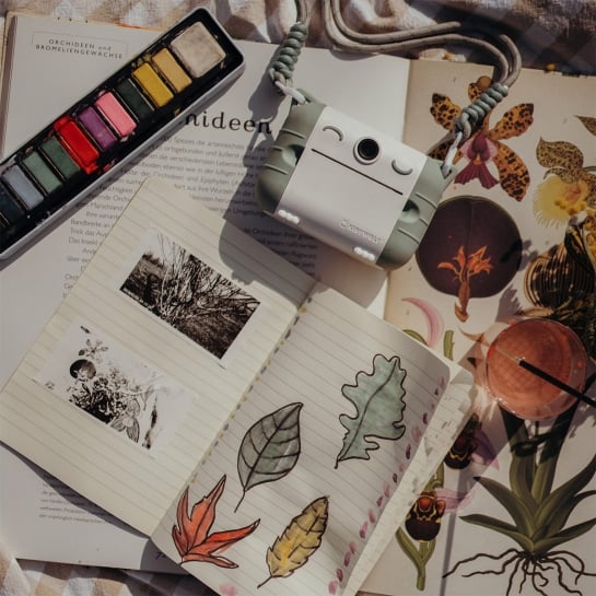 Appareil Photo Instantané Enfant Kidywolf - Impression Thermique | Caméra Selfie & Stockage SD - USB-C