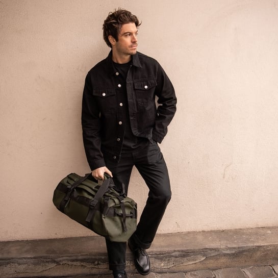 Sac de voyage Texel duffel Rains – Imperméable 43 L, multi-portage (dos, épaule, main), design scandinave robuste