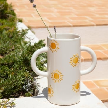 Vase méditerranée en céramique (image 2)