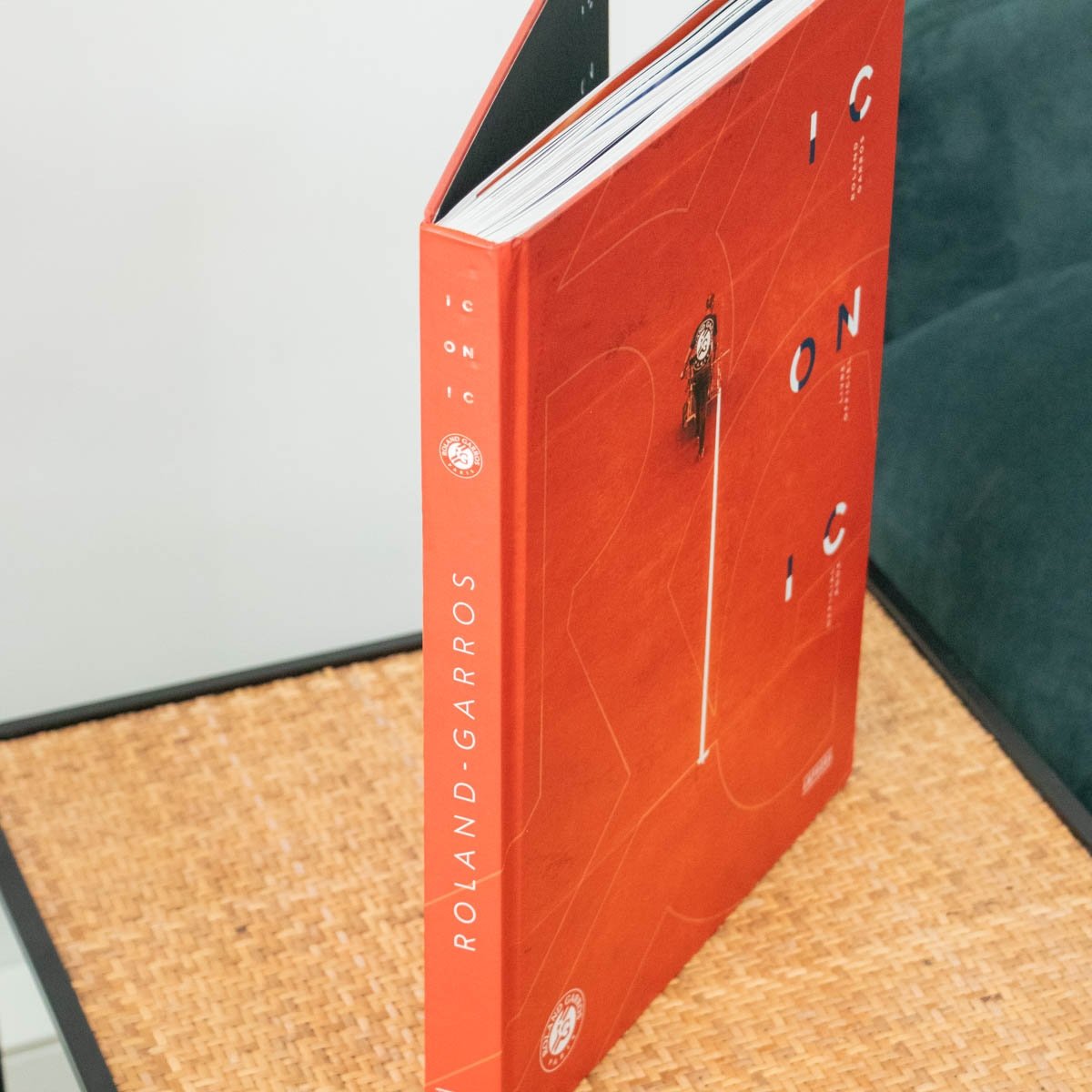 Livre photo Roland Garros Iconic – Images mythiques du tournoi – Édition Amphora