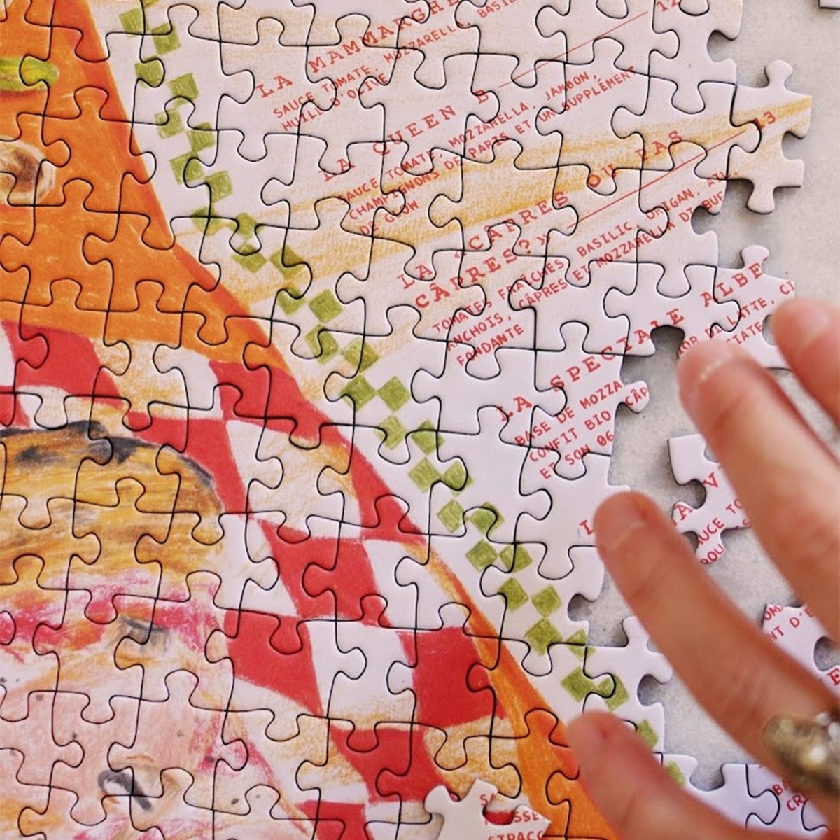 Puzzle 1000 pièces design et écologique – Illustrations modernes– Fabriqué en France