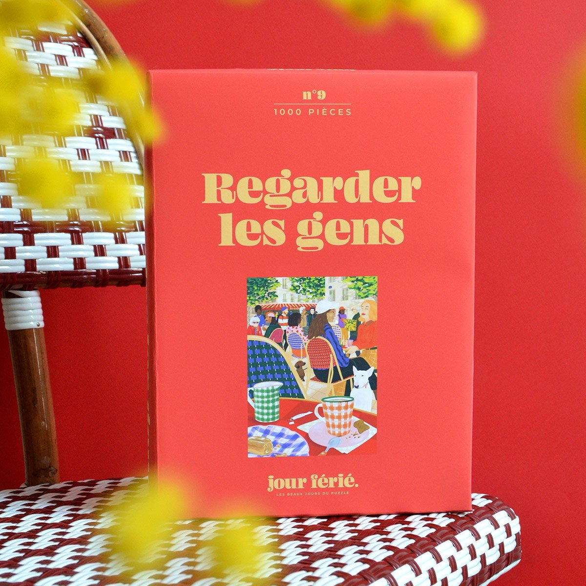 Puzzle 1000 pièces design et écologique – Illustrations modernes– Fabriqué en France