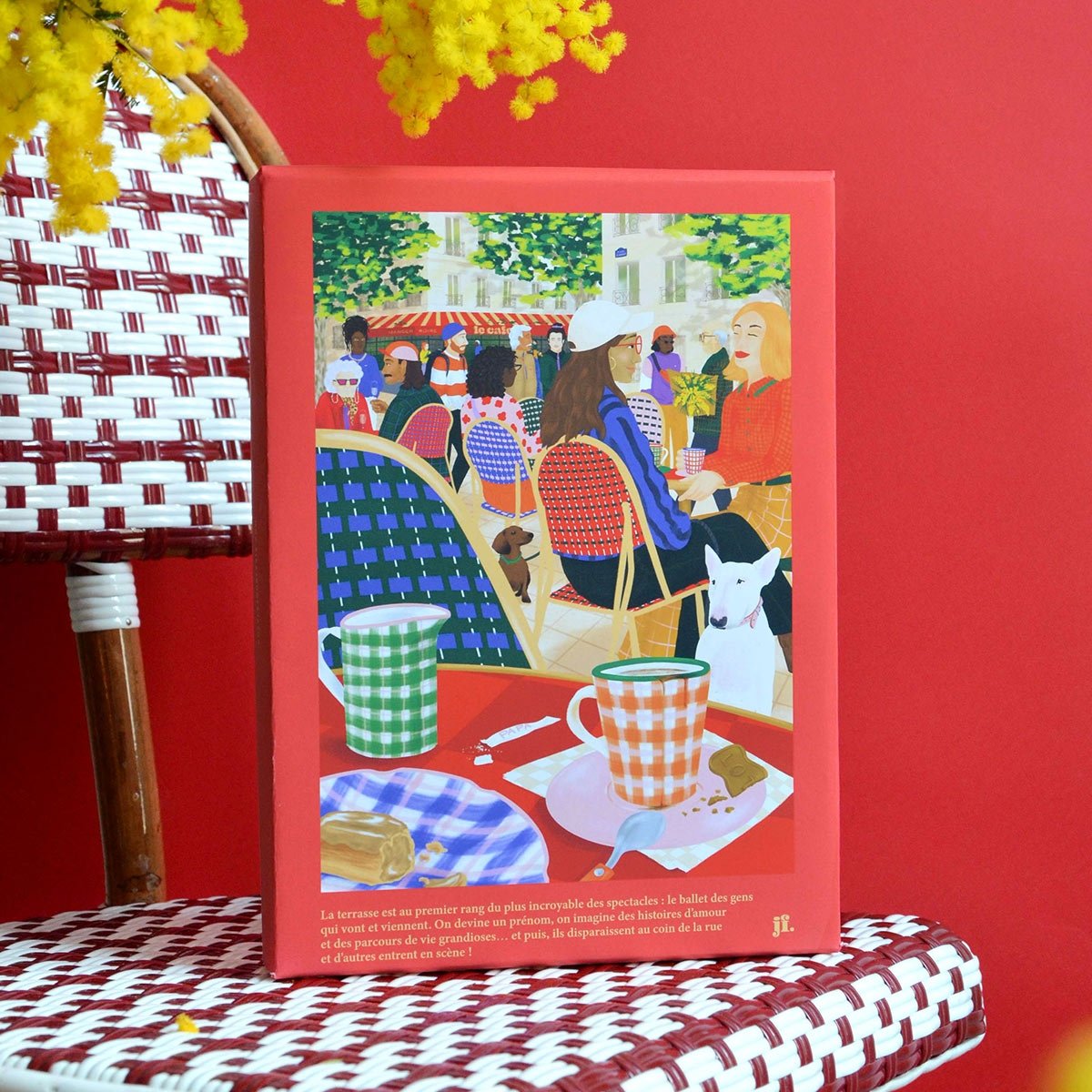 Puzzle 1000 pièces design et écologique – Illustrations modernes– Fabriqué en France