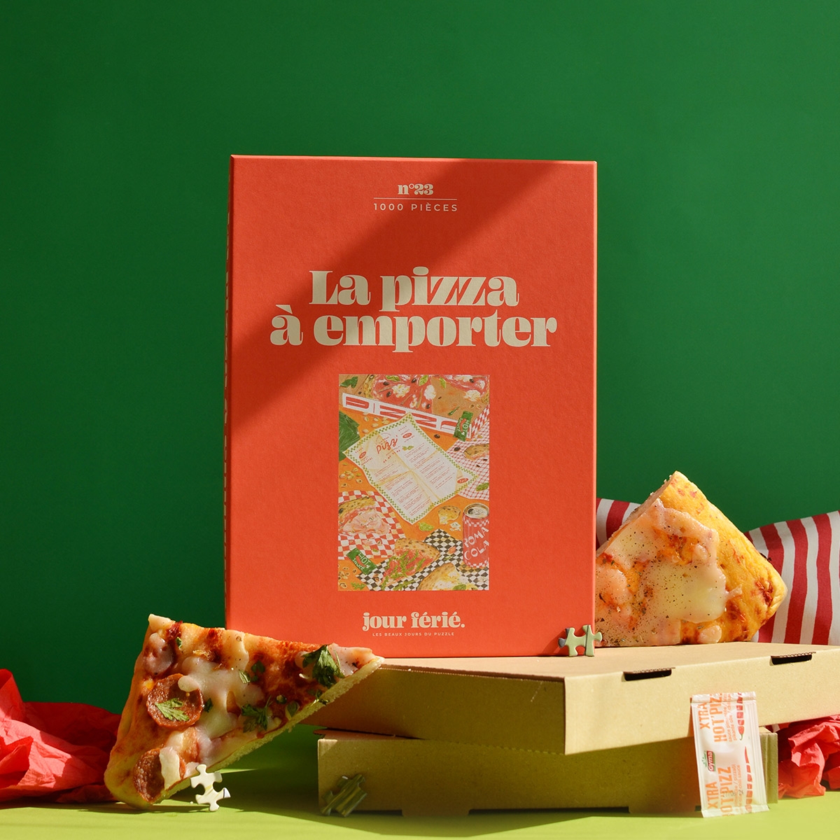 Puzzle 1000 pièces design et écologique – Illustrations modernes– Fabriqué en France