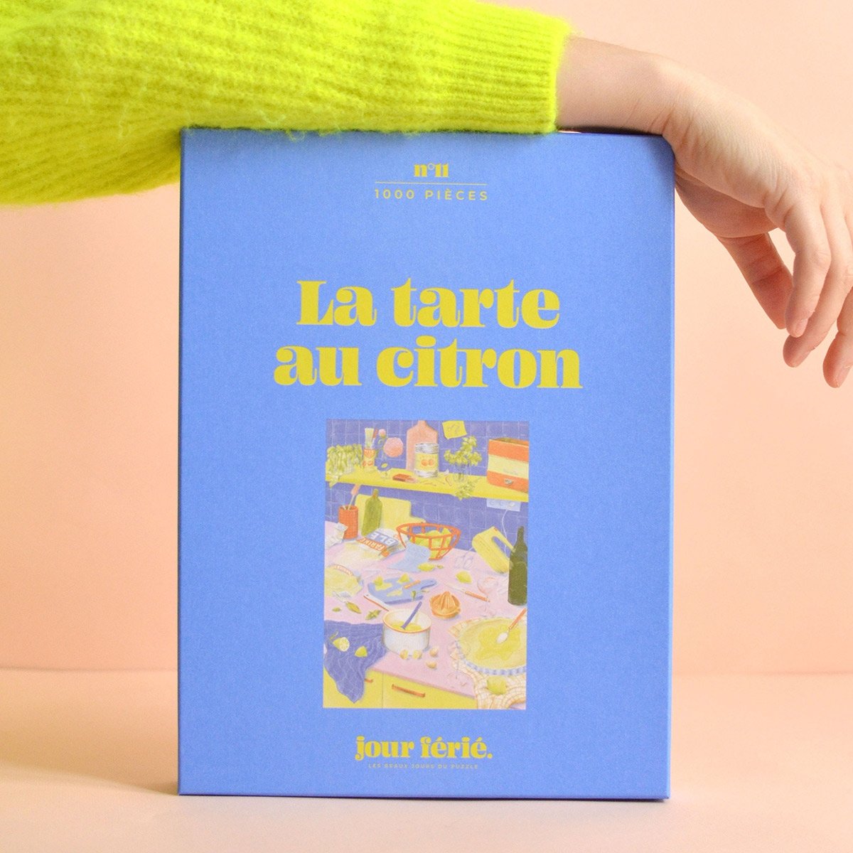 Puzzle 1000 pièces design et écologique – Illustrations modernes– Fabriqué en France