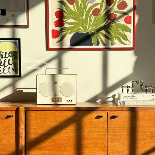 Enceinte Bluetooth portable SongBook vintage – Son Hi-Fi 40W, égaliseur, USB-C, IPX4, autonomie 10h