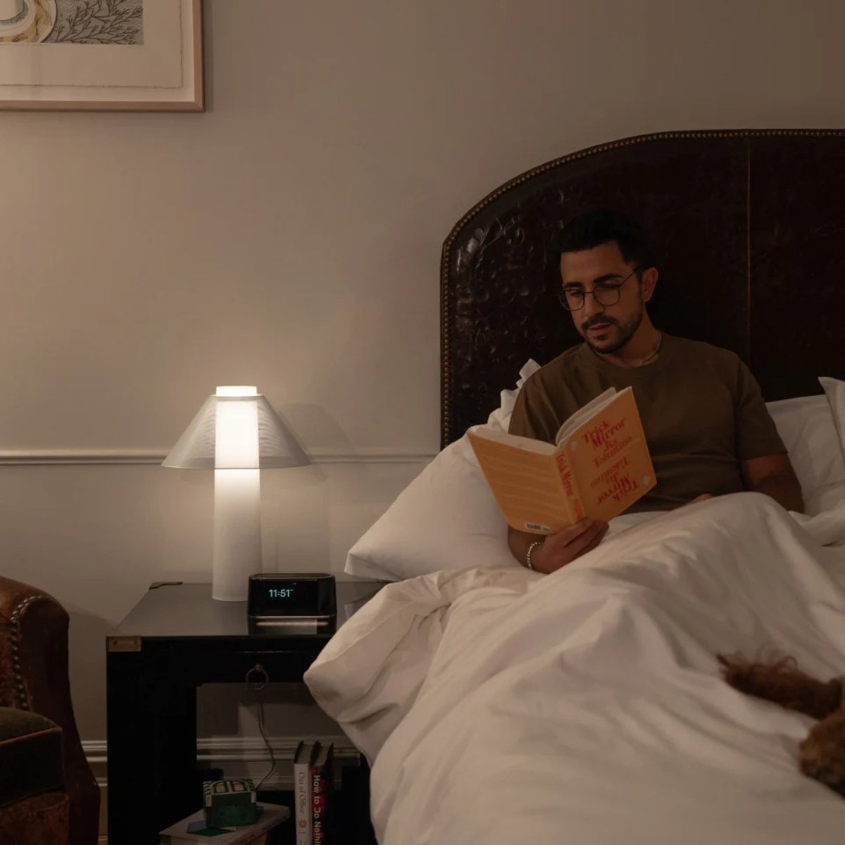 Réveil apaisant intelligent multifonctions Loftie - Réveil bien-être - Enceinte Bluetooth - Bruits blancs & méditation