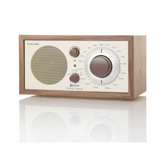 Enceinte Bluetooth rétro Model One BT – Radio AM/FM en bois haut de gamme avec entrée auxiliaire – Design rétro