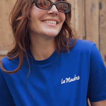 T-shirt La Madre illustré - Bleu (image 2)