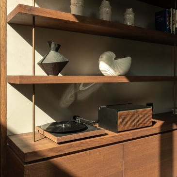 Platine vinyle en noyer (image 2)