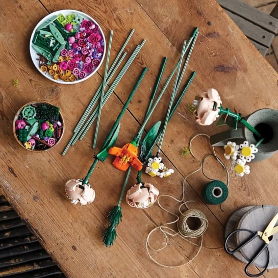 Bouquet de fleurs à construire LEGO - Les Raffineurs