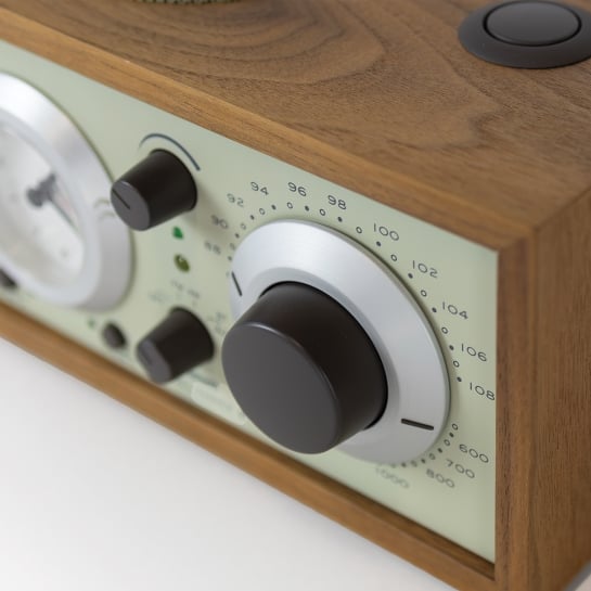 Radio réveil - Tivoli - réveil bluetooth - radio réveil design - bois - Three BT