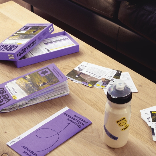 Coffret Recto Verso - 100 cartes d'itinéraires à vélo en France