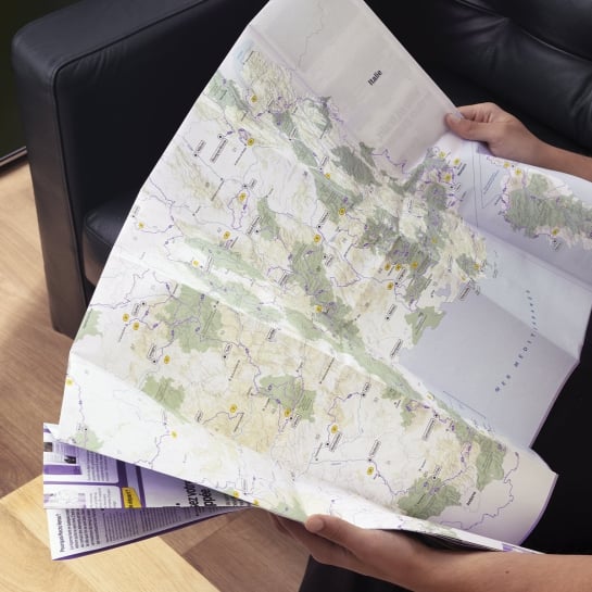 Coffret Recto Verso - 100 cartes d'itinéraires à vélo en France