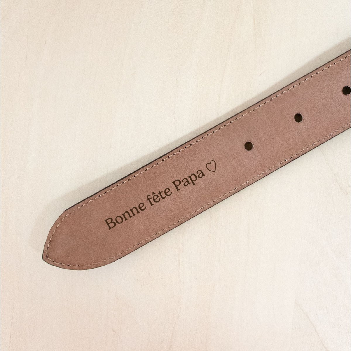 Ceinture homme personnalisable - Les Raffineurs