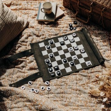 Jeu d’échecs et de dames de voyage Image 42062