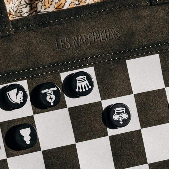 Jeu d’échecs et de dames de voyage - Les Raffineurs