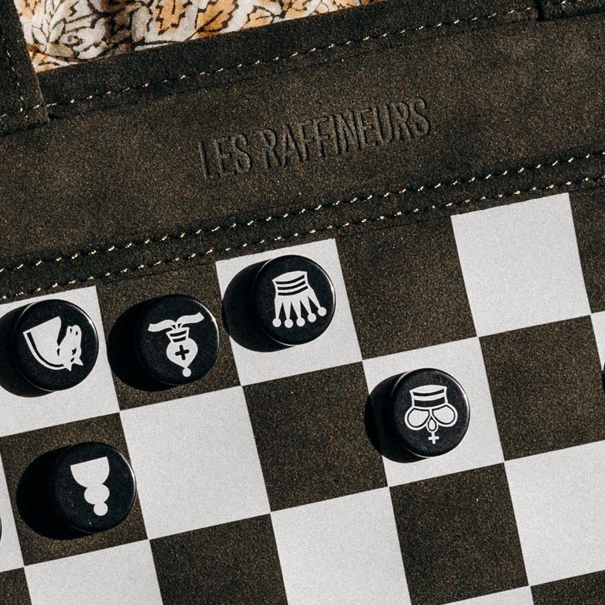 Jeu d’échecs et de dames de voyage - Les Raffineurs