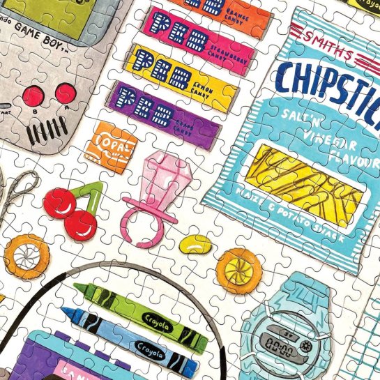 Puzzles thème années 80 et années 90 - Puzzle 1000 pièces