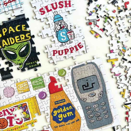 Puzzles thème années 80 et années 90 - Puzzle 1000 pièces