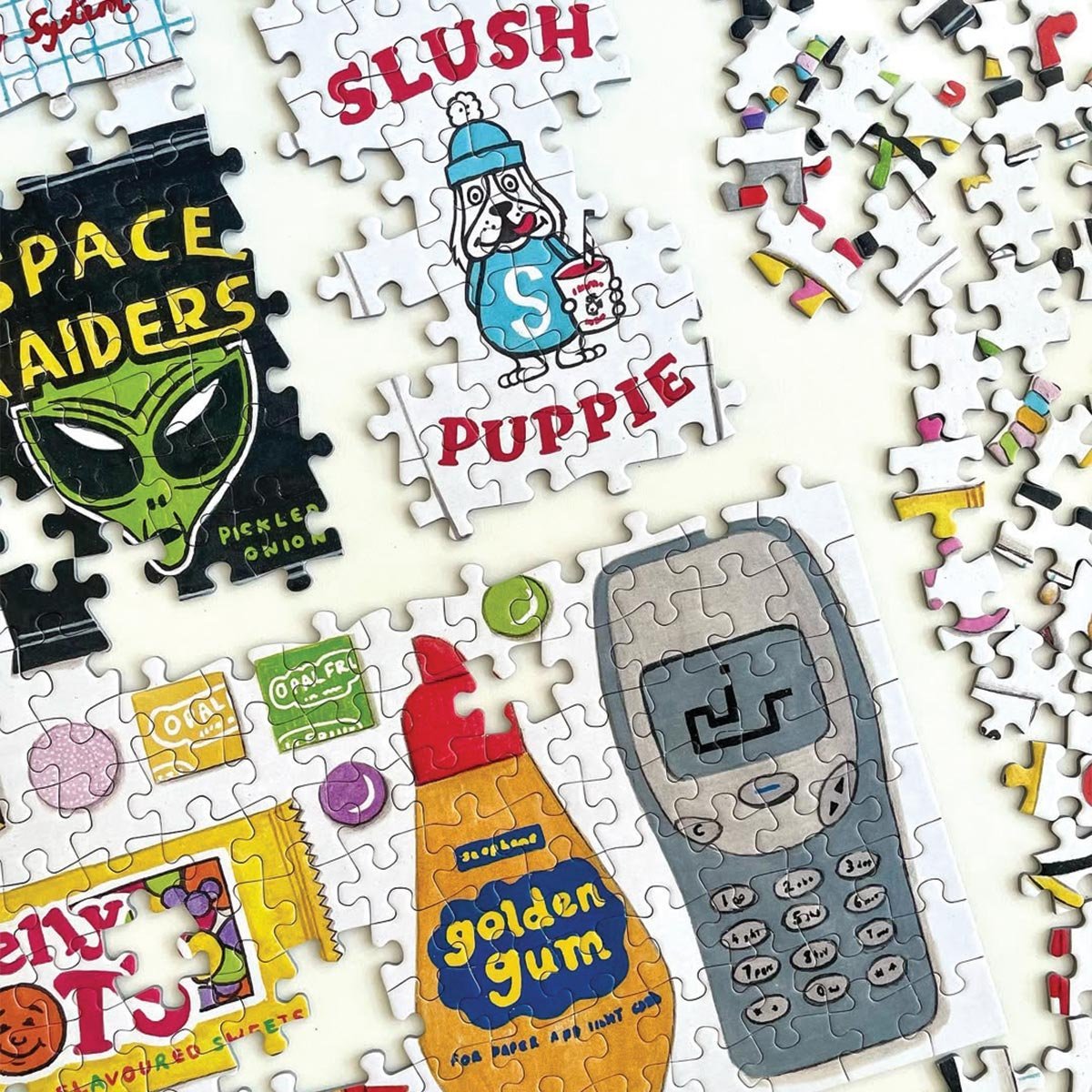 Puzzles thème années 80 et années 90 - Puzzle 1000 pièces