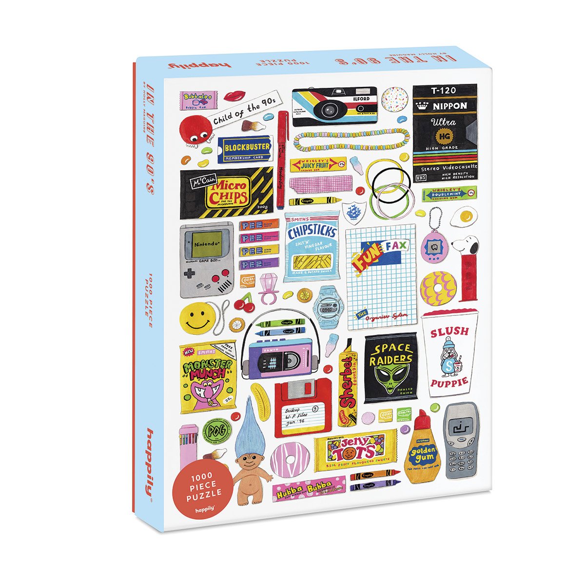 Puzzles thème années 80 et années 90 - Puzzle 1000 pièces