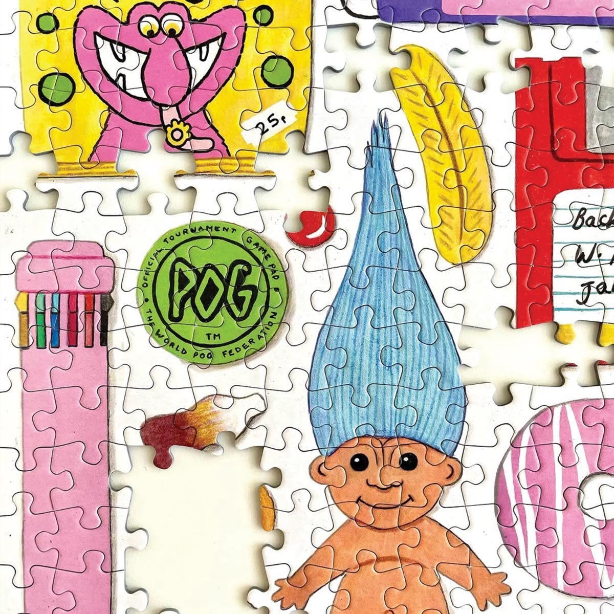 Puzzles thème années 80 et années 90 - Puzzle 1000 pièces