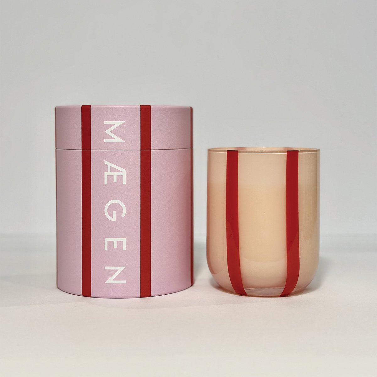 Bougie rayée parfumée réutilisable - Parfums originaux - Les Raffineurs