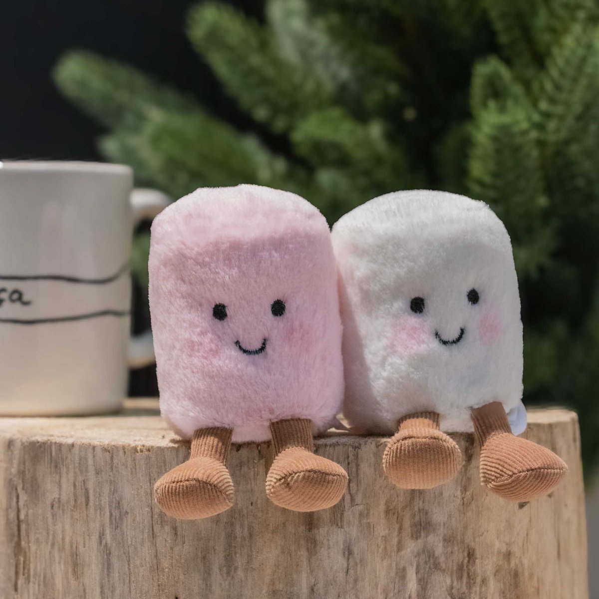 Peluche Duo Marshmallows Jellycat  - Les Raffineurs