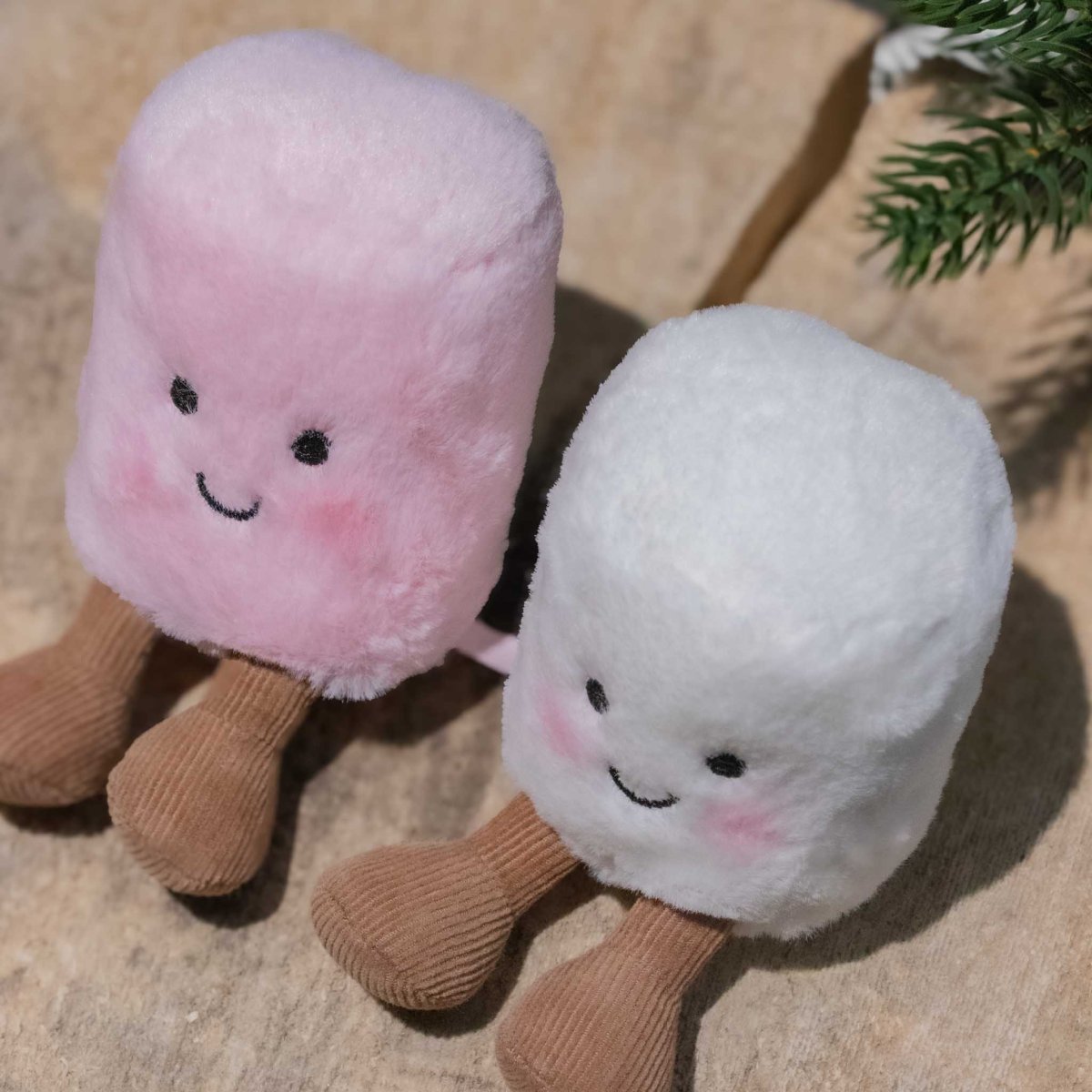 Peluche Duo Marshmallows Jellycat  - Les Raffineurs