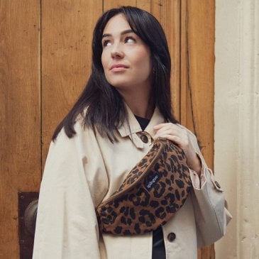 Sac banane femme léopard, idée cadeau tendance