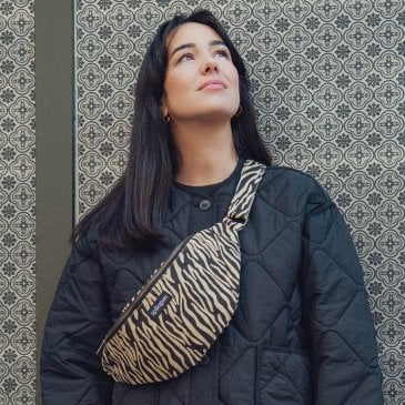 Sac banane femme zèbre, idée cadeau tendance