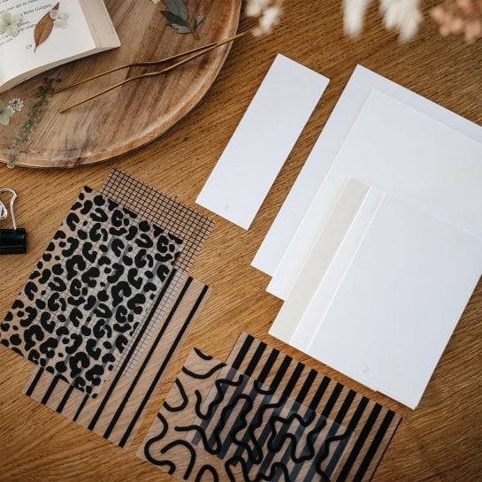 Kit créatif cyanotype facile pour débutants et amateurs de déco