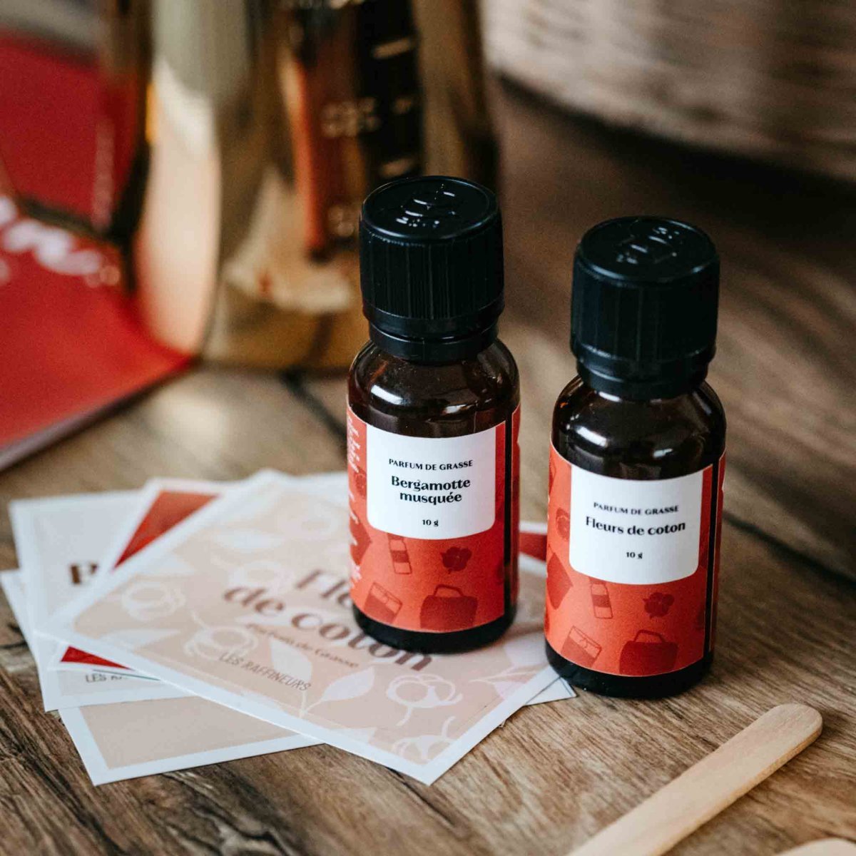 Kit DIY bougies parfumées Brique Les Raffineurs