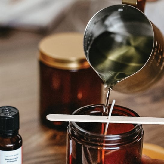 Kit DIY bougie - Coffret créatif et activité manuelle - Fabrication bougies parfumées - Idée cadeau femme