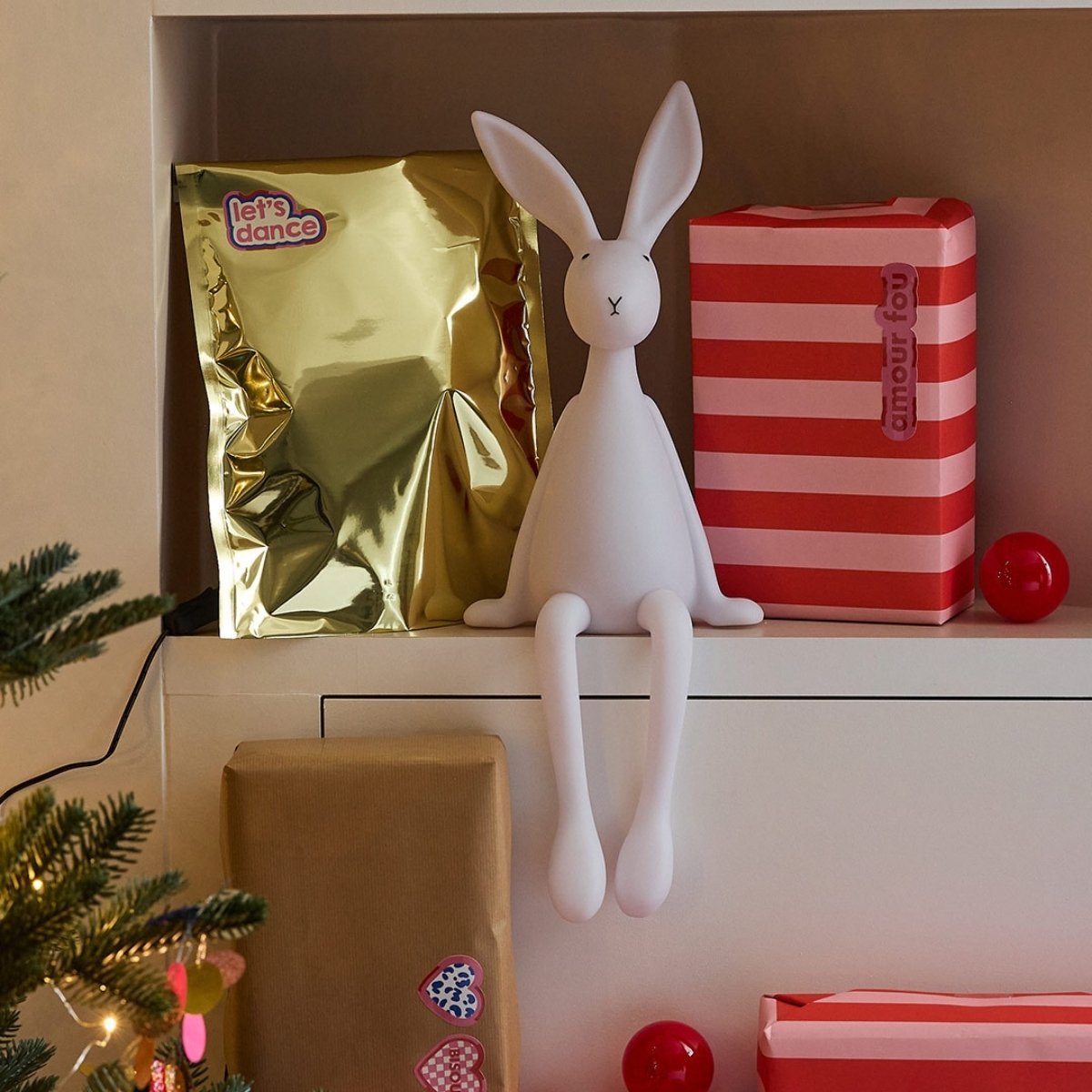 Veilleuse Lapin Joseph Rose in April - Lampe LED Bébé  Lumière Douce, Sécurisée & Design Tendre (Rose In April) - Image 6