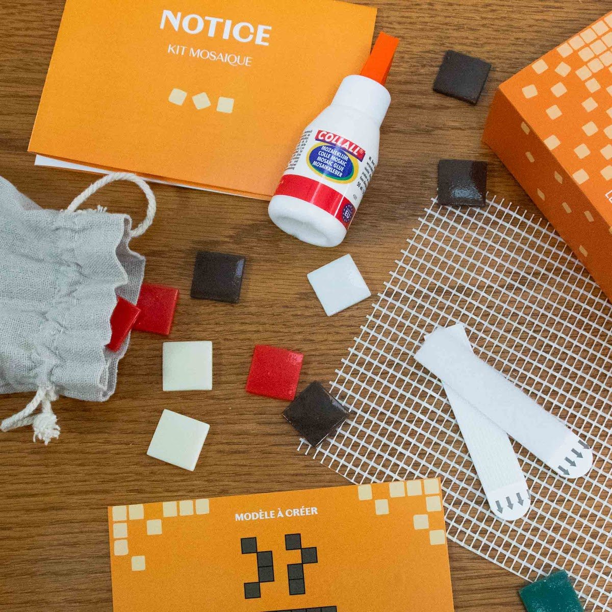 Kit DIY mosaïque Café – Idée déco originale DIY - Activité créative pour adulte