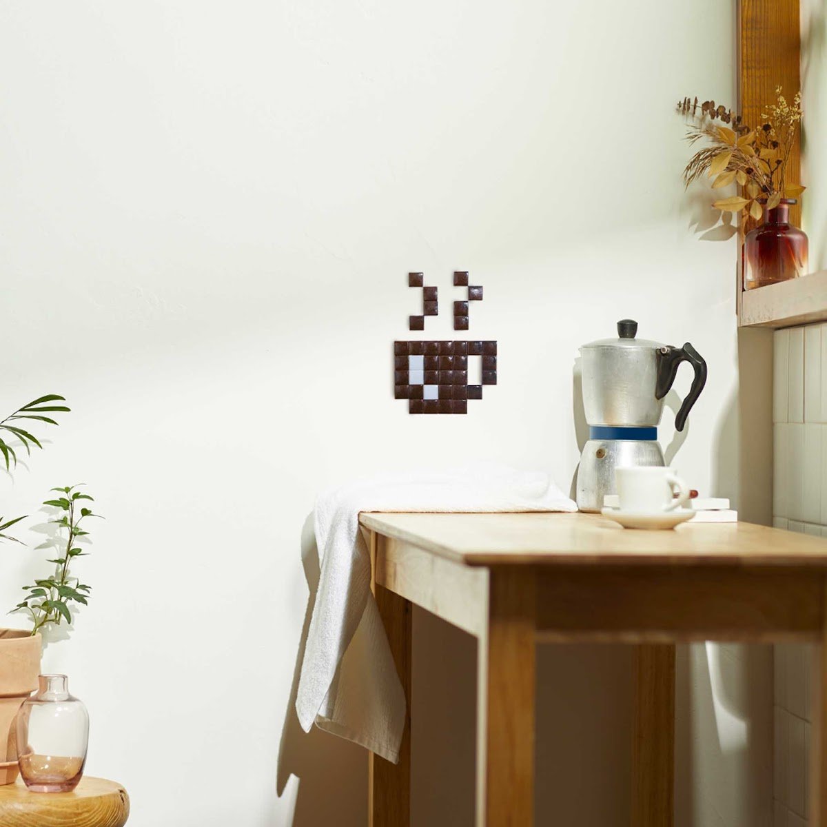 Kit DIY mosaïque Café – Idée déco originale DIY - Activité créative pour adulte