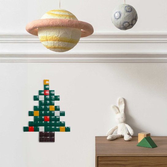 Kit mosaïque Brique – idée cadeau créative et relaxante pour les fêtes de Noël